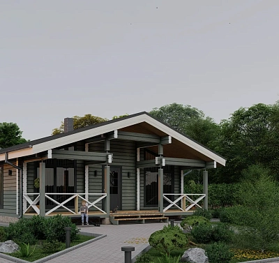 Дом из бруса «‎Лаймы»