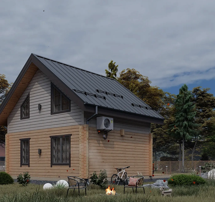 Дом из бруса «‎Кашино»