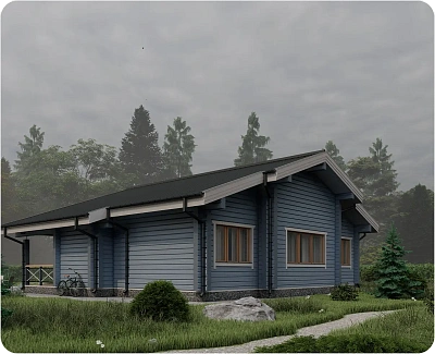 Дом из бруса «‎Исеть»