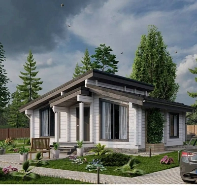 Дом из бруса «‎Совушка»