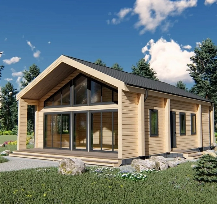 Дом из бруса «‎Восток»