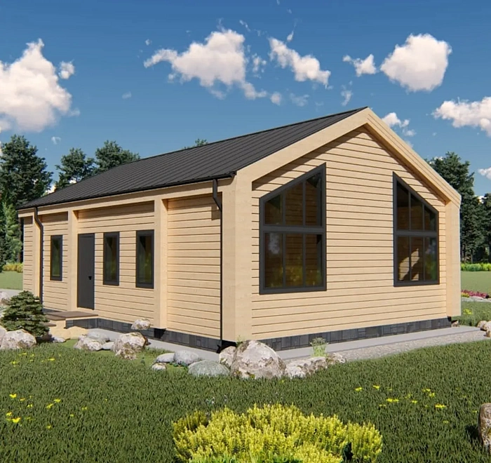 Дом из бруса «‎Восток»