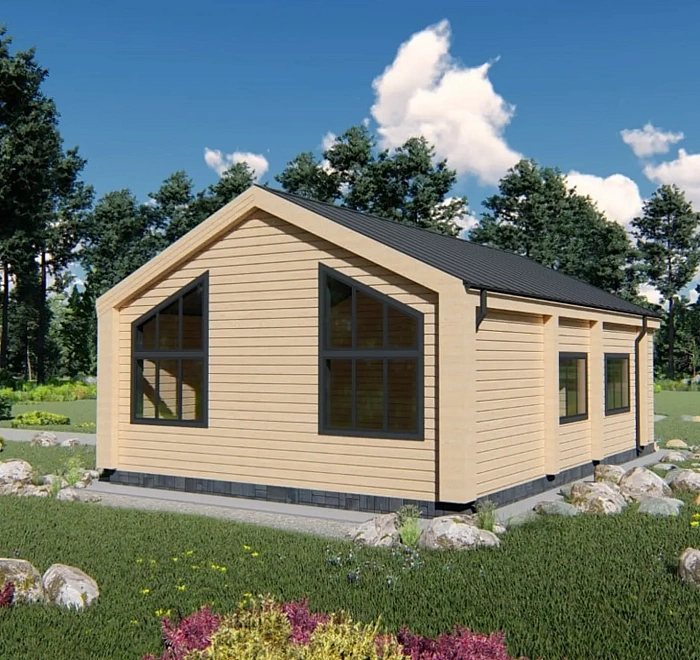 Дом из бруса «‎Восток»