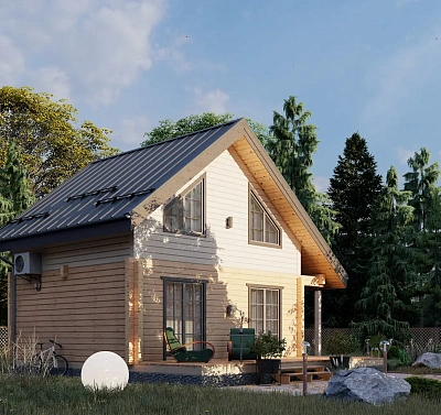 Дом из бруса «‎Кашино»