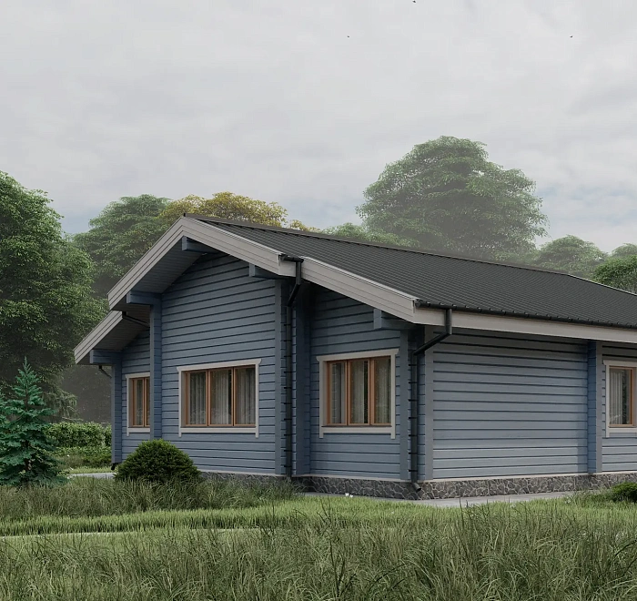 Дом из бруса «‎Исеть»