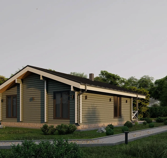 Дом из бруса «‎Лаймы»