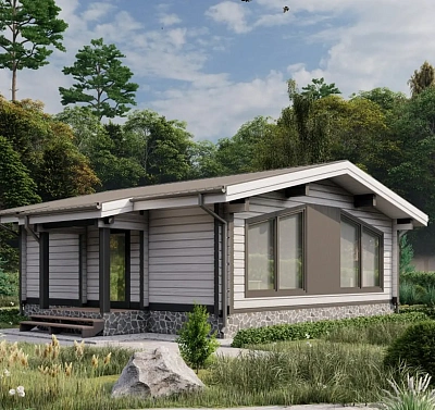 Дом из бруса «‎Тавда»