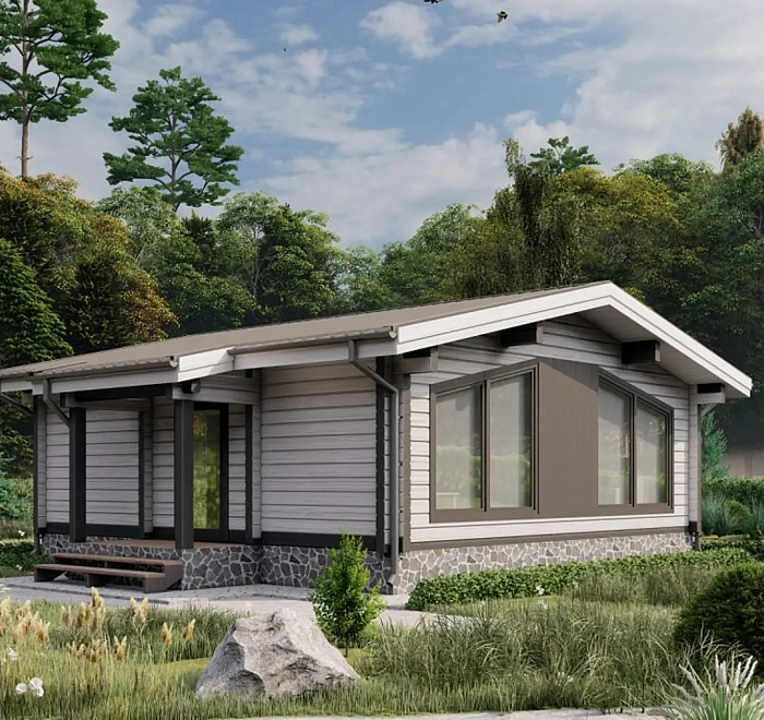 Дом из бруса «‎Тавда»