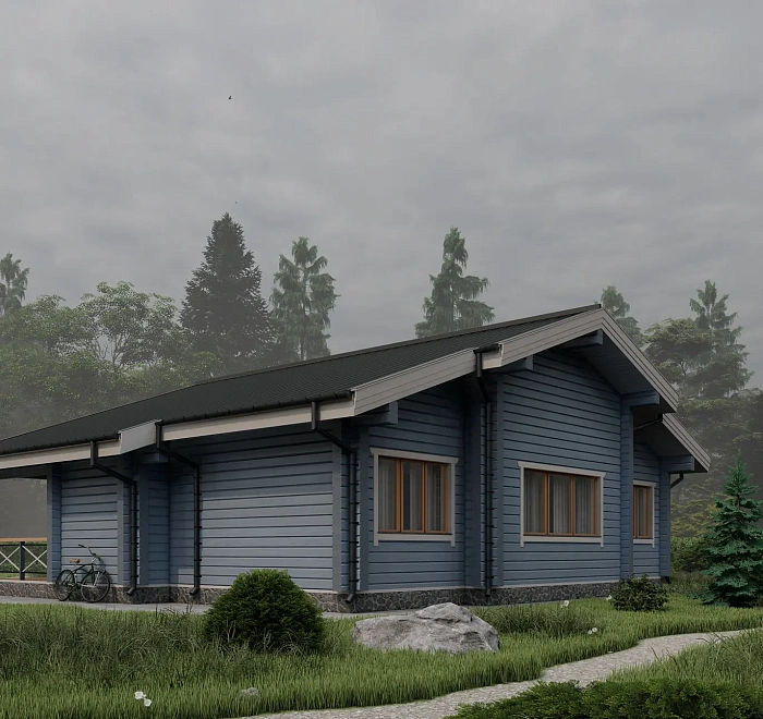 Дом из бруса «‎Исеть»