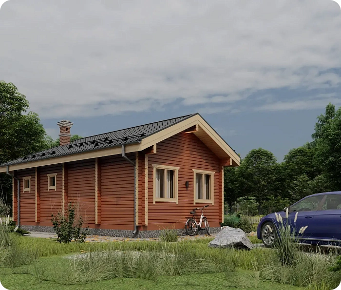 Баня из бруса «‎Мохирева»